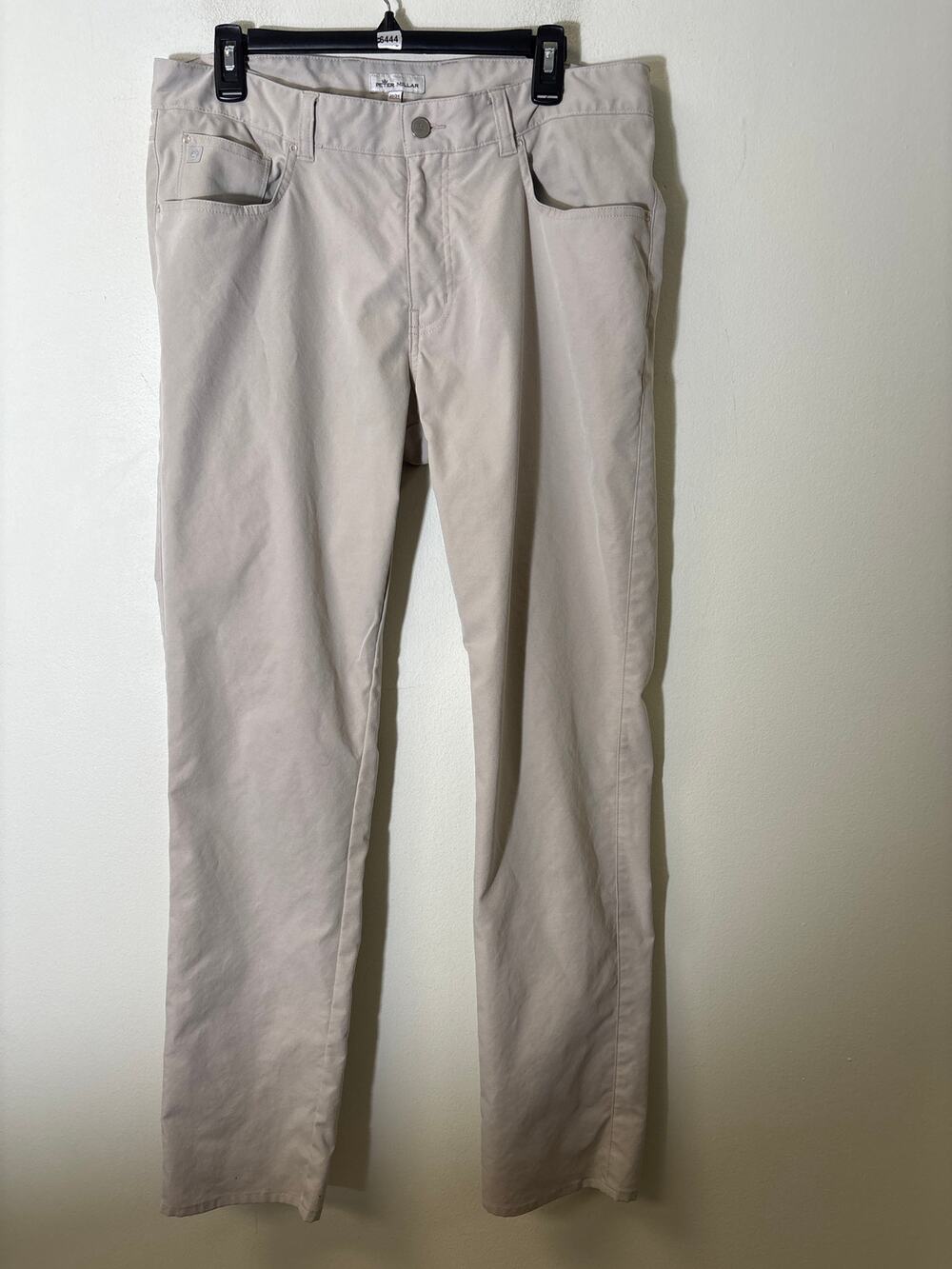Mens Peter Millar Light Tan Khaki Pants Sz 35/34